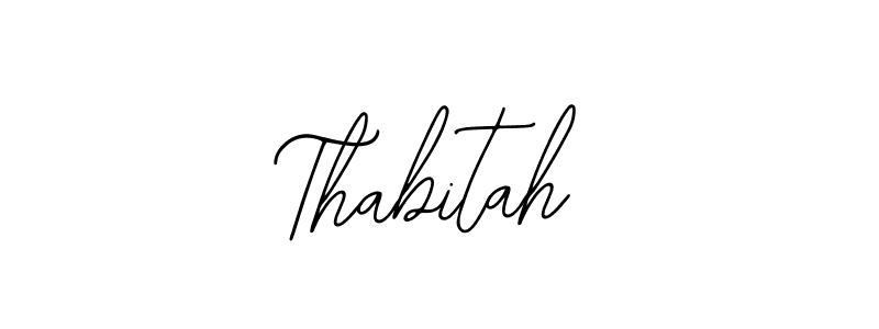 Create a beautiful signature design for name Thabitah. With this signature (Bearetta-2O07w) fonts, you can make a handwritten signature for free. Thabitah signature style 12 images and pictures png