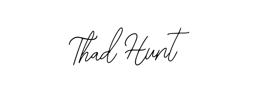 Once you've used our free online signature maker to create your best signature Bearetta-2O07w style, it's time to enjoy all of the benefits that Thad Hunt name signing documents. Thad Hunt signature style 12 images and pictures png