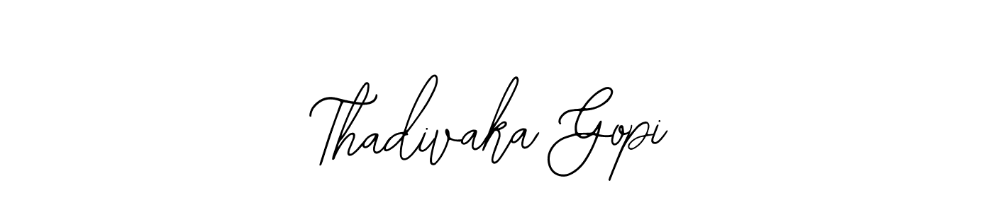 Here are the top 10 professional signature styles for the name Thadivaka Gopi. These are the best autograph styles you can use for your name. Thadivaka Gopi signature style 12 images and pictures png