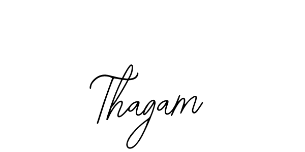 Thagam stylish signature style. Best Handwritten Sign (Bearetta-2O07w) for my name. Handwritten Signature Collection Ideas for my name Thagam. Thagam signature style 12 images and pictures png