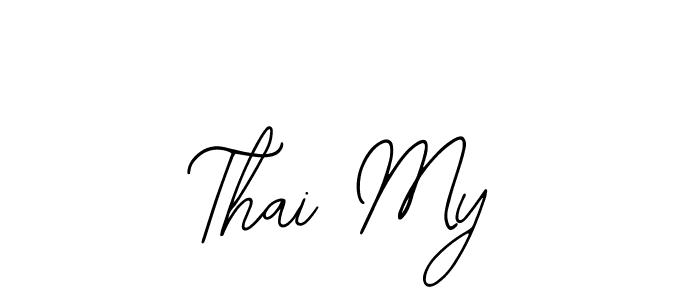 Thai My stylish signature style. Best Handwritten Sign (Bearetta-2O07w) for my name. Handwritten Signature Collection Ideas for my name Thai My. Thai My signature style 12 images and pictures png