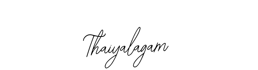 Make a beautiful signature design for name Thaiyalagam. With this signature (Bearetta-2O07w) style, you can create a handwritten signature for free. Thaiyalagam signature style 12 images and pictures png