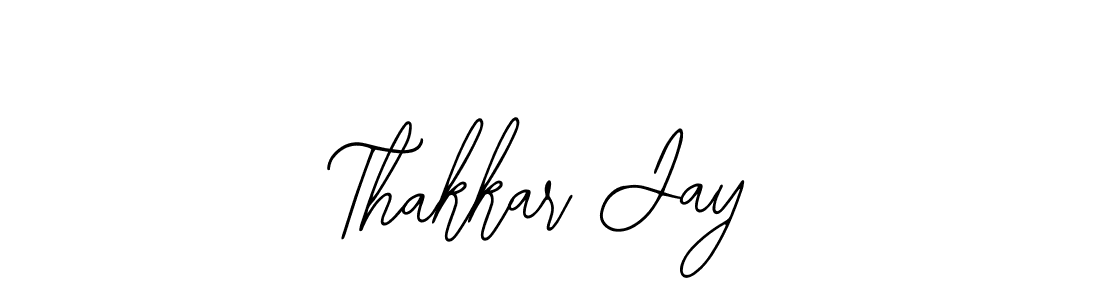 Thakkar Jay stylish signature style. Best Handwritten Sign (Bearetta-2O07w) for my name. Handwritten Signature Collection Ideas for my name Thakkar Jay. Thakkar Jay signature style 12 images and pictures png
