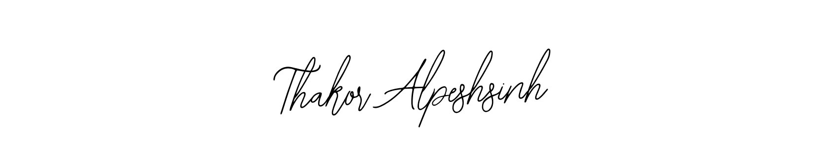 Thakor Alpeshsinh stylish signature style. Best Handwritten Sign (Bearetta-2O07w) for my name. Handwritten Signature Collection Ideas for my name Thakor Alpeshsinh. Thakor Alpeshsinh signature style 12 images and pictures png