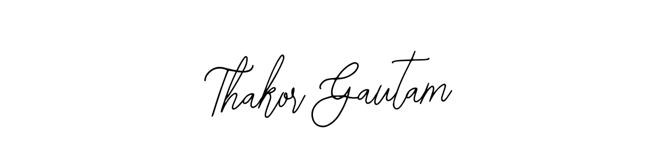 How to Draw Thakor Gautam signature style? Bearetta-2O07w is a latest design signature styles for name Thakor Gautam. Thakor Gautam signature style 12 images and pictures png