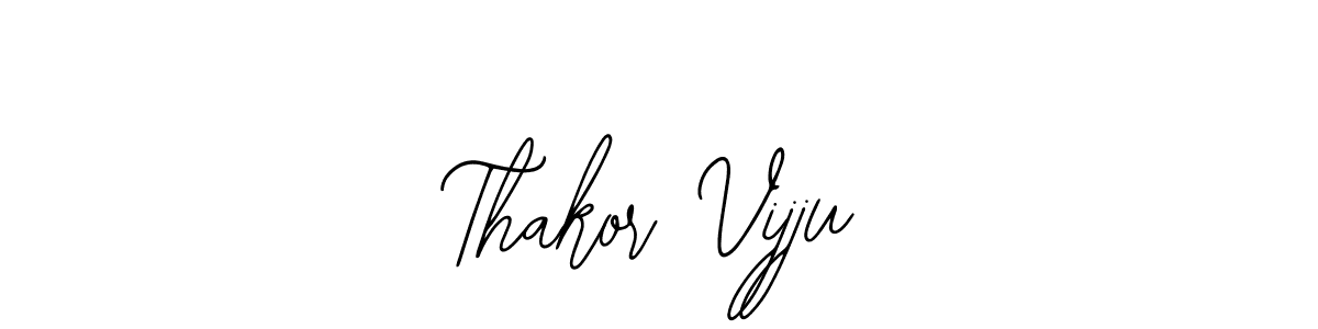 Design your own signature with our free online signature maker. With this signature software, you can create a handwritten (Bearetta-2O07w) signature for name Thakor Vijju. Thakor Vijju signature style 12 images and pictures png