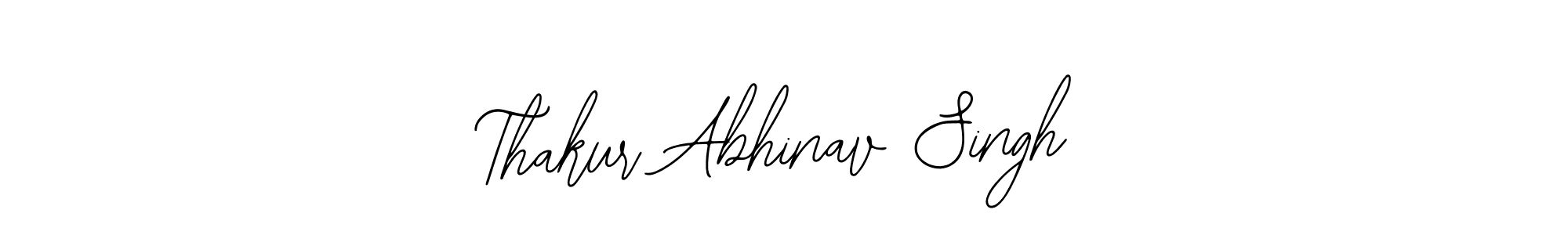 It looks lik you need a new signature style for name Thakur Abhinav Singh. Design unique handwritten (Bearetta-2O07w) signature with our free signature maker in just a few clicks. Thakur Abhinav Singh signature style 12 images and pictures png