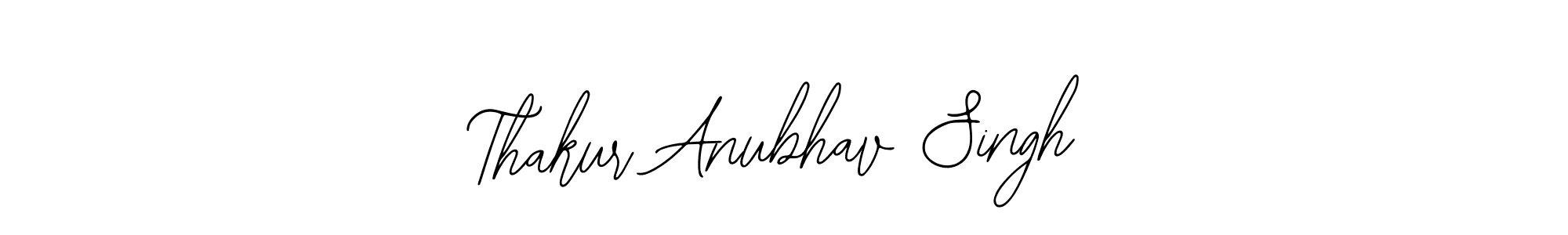 How to make Thakur Anubhav Singh name signature. Use Bearetta-2O07w style for creating short signs online. This is the latest handwritten sign. Thakur Anubhav Singh signature style 12 images and pictures png