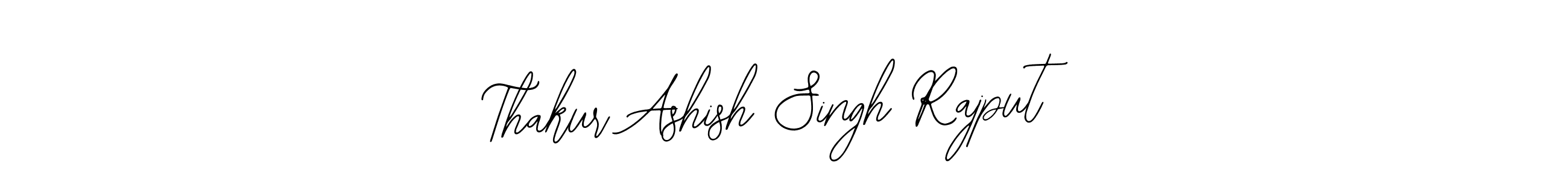 You should practise on your own different ways (Bearetta-2O07w) to write your name (Thakur Ashish Singh Rajput) in signature. don't let someone else do it for you. Thakur Ashish Singh Rajput signature style 12 images and pictures png