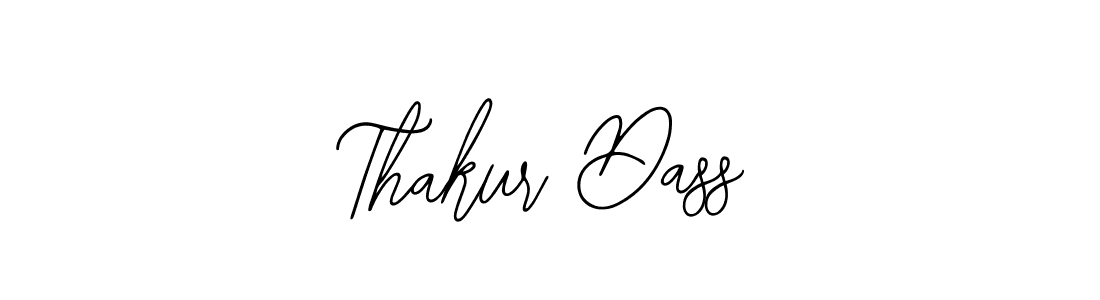 Use a signature maker to create a handwritten signature online. With this signature software, you can design (Bearetta-2O07w) your own signature for name Thakur Dass. Thakur Dass signature style 12 images and pictures png