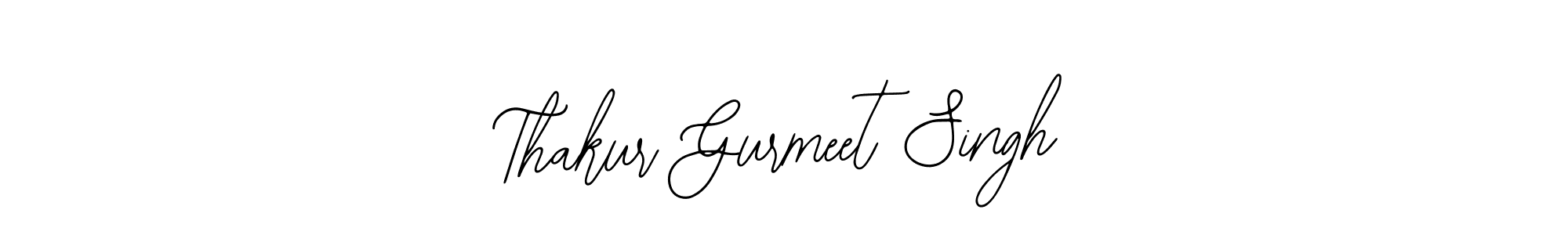 Create a beautiful signature design for name Thakur Gurmeet Singh. With this signature (Bearetta-2O07w) fonts, you can make a handwritten signature for free. Thakur Gurmeet Singh signature style 12 images and pictures png