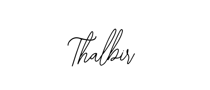 Also we have Thalbir name is the best signature style. Create professional handwritten signature collection using Bearetta-2O07w autograph style. Thalbir signature style 12 images and pictures png