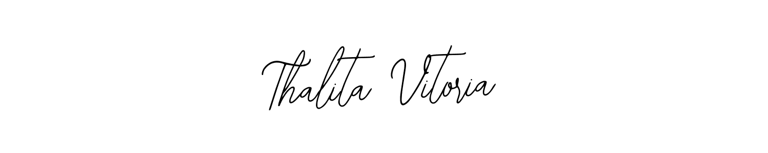 Also we have Thalita Vitoria name is the best signature style. Create professional handwritten signature collection using Bearetta-2O07w autograph style. Thalita Vitoria signature style 12 images and pictures png