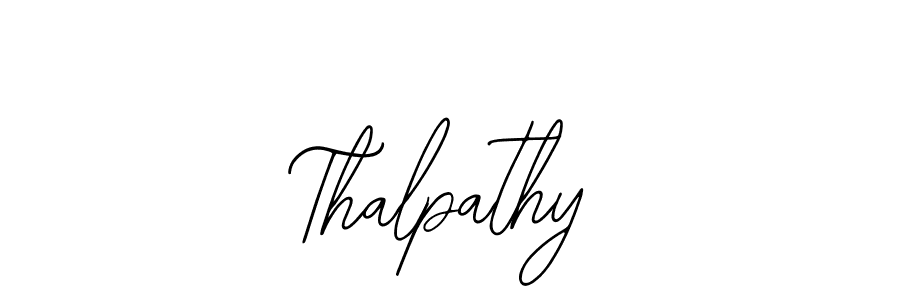 Similarly Bearetta-2O07w is the best handwritten signature design. Signature creator online .You can use it as an online autograph creator for name Thalpathy. Thalpathy signature style 12 images and pictures png