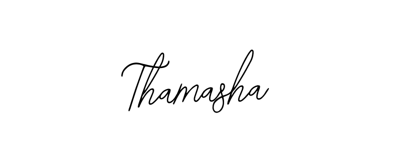 Bearetta-2O07w is a professional signature style that is perfect for those who want to add a touch of class to their signature. It is also a great choice for those who want to make their signature more unique. Get Thamasha name to fancy signature for free. Thamasha signature style 12 images and pictures png