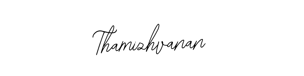 Similarly Bearetta-2O07w is the best handwritten signature design. Signature creator online .You can use it as an online autograph creator for name Thamizhvanan. Thamizhvanan signature style 12 images and pictures png