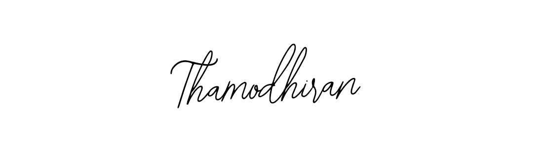 You should practise on your own different ways (Bearetta-2O07w) to write your name (Thamodhiran) in signature. don't let someone else do it for you. Thamodhiran signature style 12 images and pictures png