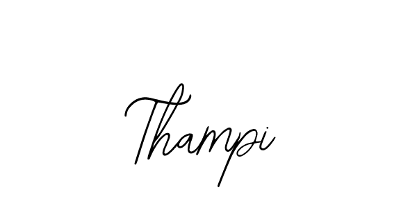 if you are searching for the best signature style for your name Thampi. so please give up your signature search. here we have designed multiple signature styles  using Bearetta-2O07w. Thampi signature style 12 images and pictures png