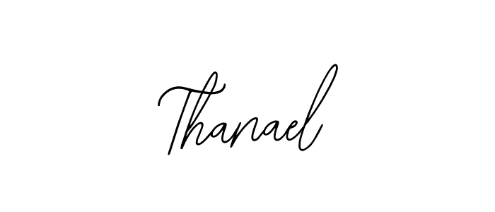 Also You can easily find your signature by using the search form. We will create Thanael name handwritten signature images for you free of cost using Bearetta-2O07w sign style. Thanael signature style 12 images and pictures png