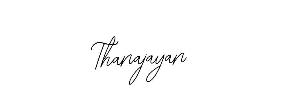 Make a beautiful signature design for name Thanajayan. With this signature (Bearetta-2O07w) style, you can create a handwritten signature for free. Thanajayan signature style 12 images and pictures png