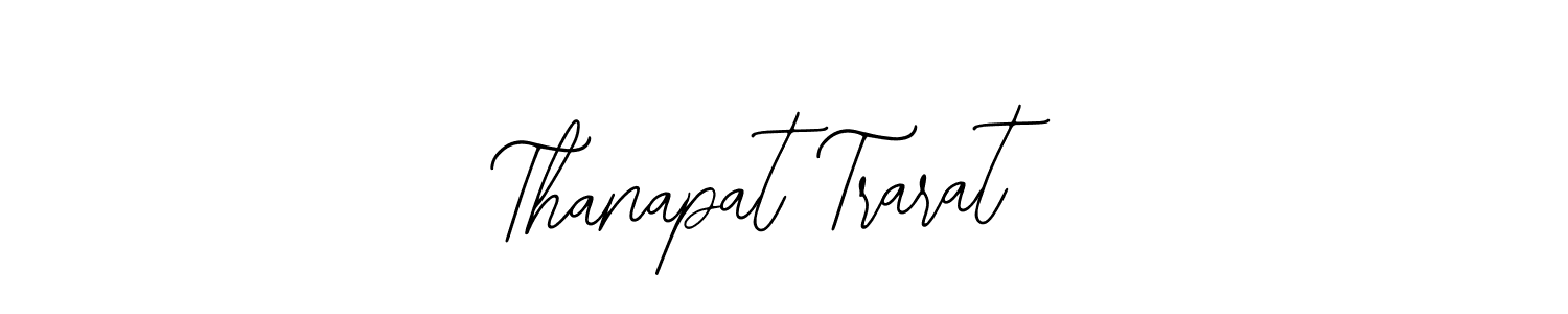 Make a beautiful signature design for name Thanapat Trarat. Use this online signature maker to create a handwritten signature for free. Thanapat Trarat signature style 12 images and pictures png