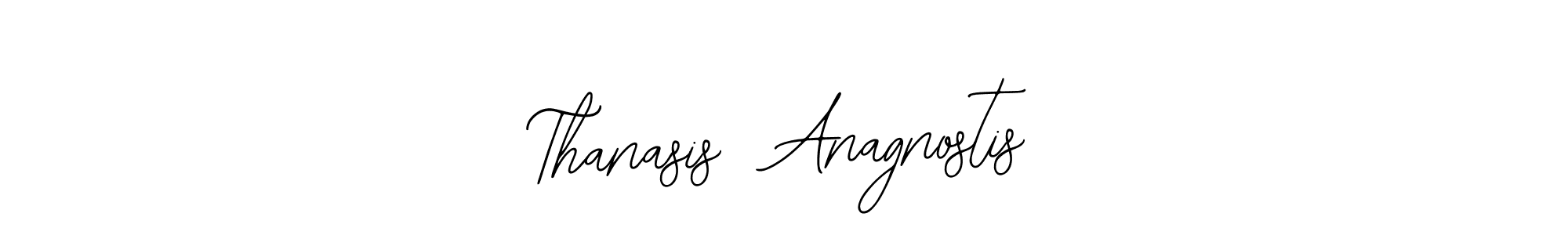 How to Draw Thanasis  Anagnostis signature style? Bearetta-2O07w is a latest design signature styles for name Thanasis  Anagnostis. Thanasis  Anagnostis signature style 12 images and pictures png