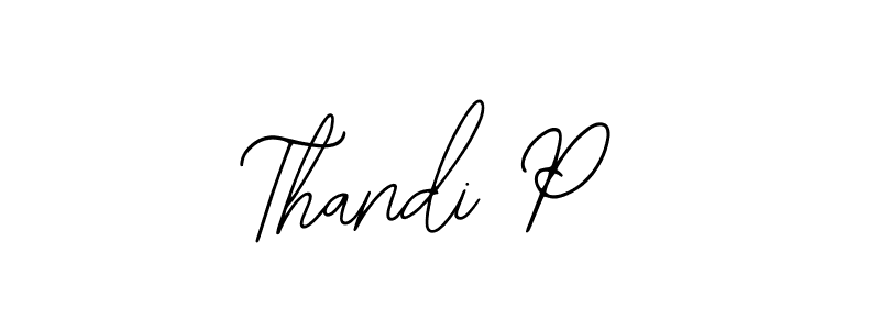 Make a beautiful signature design for name Thandi P. Use this online signature maker to create a handwritten signature for free. Thandi P signature style 12 images and pictures png