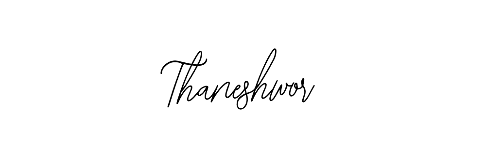 Create a beautiful signature design for name Thaneshwor. With this signature (Bearetta-2O07w) fonts, you can make a handwritten signature for free. Thaneshwor signature style 12 images and pictures png