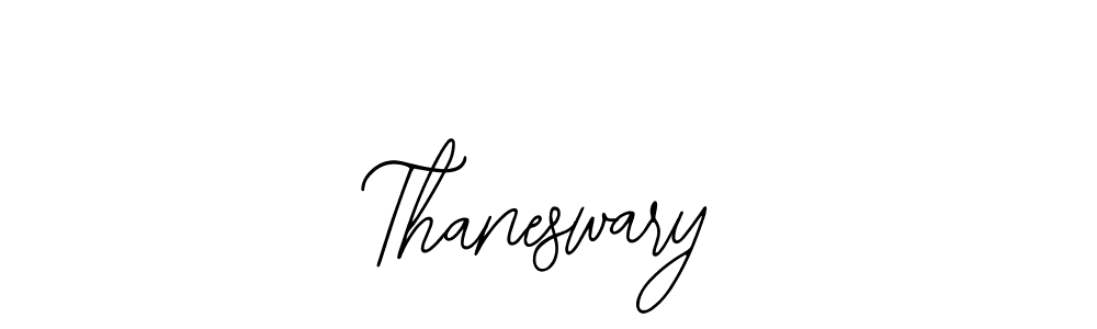 Make a beautiful signature design for name Thaneswary. With this signature (Bearetta-2O07w) style, you can create a handwritten signature for free. Thaneswary signature style 12 images and pictures png