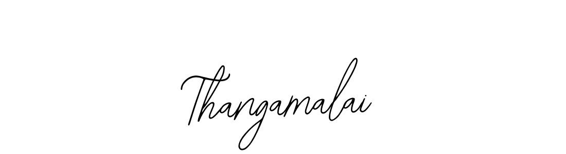 The best way (Bearetta-2O07w) to make a short signature is to pick only two or three words in your name. The name Thangamalai include a total of six letters. For converting this name. Thangamalai signature style 12 images and pictures png