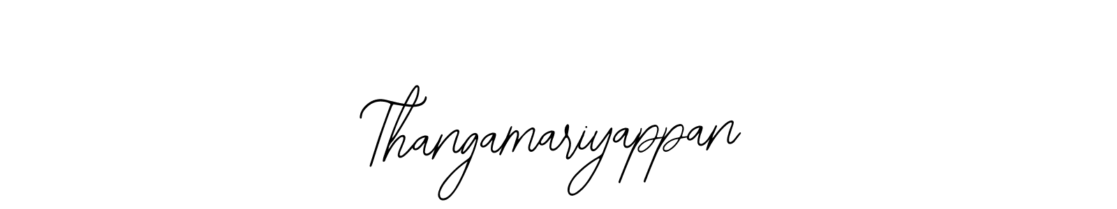 It looks lik you need a new signature style for name Thangamariyappan. Design unique handwritten (Bearetta-2O07w) signature with our free signature maker in just a few clicks. Thangamariyappan signature style 12 images and pictures png