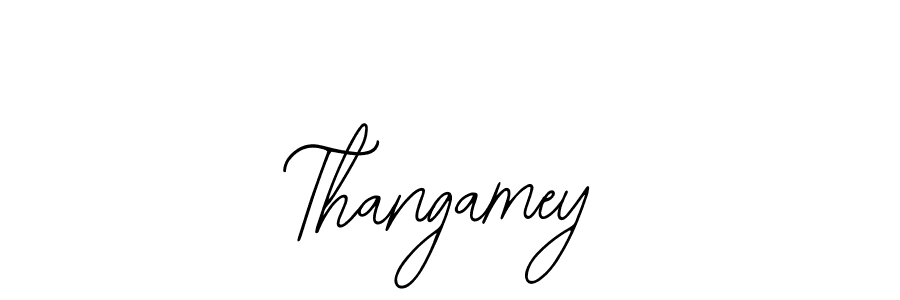 The best way (Bearetta-2O07w) to make a short signature is to pick only two or three words in your name. The name Thangamey include a total of six letters. For converting this name. Thangamey signature style 12 images and pictures png