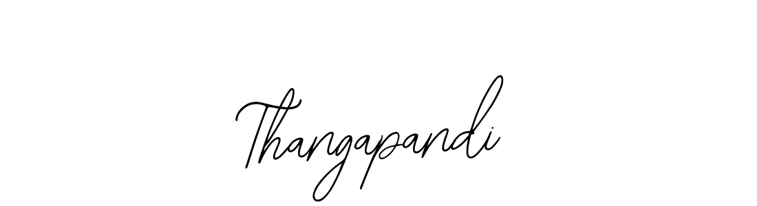 It looks lik you need a new signature style for name Thangapandi. Design unique handwritten (Bearetta-2O07w) signature with our free signature maker in just a few clicks. Thangapandi signature style 12 images and pictures png