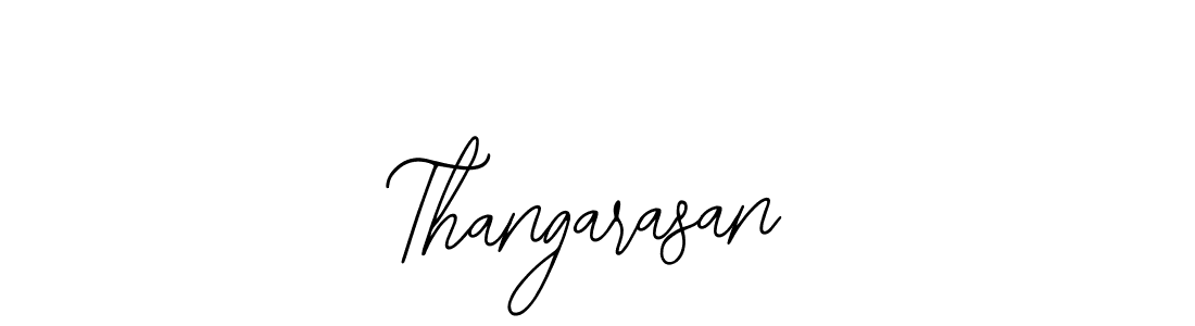 You should practise on your own different ways (Bearetta-2O07w) to write your name (Thangarasan) in signature. don't let someone else do it for you. Thangarasan signature style 12 images and pictures png