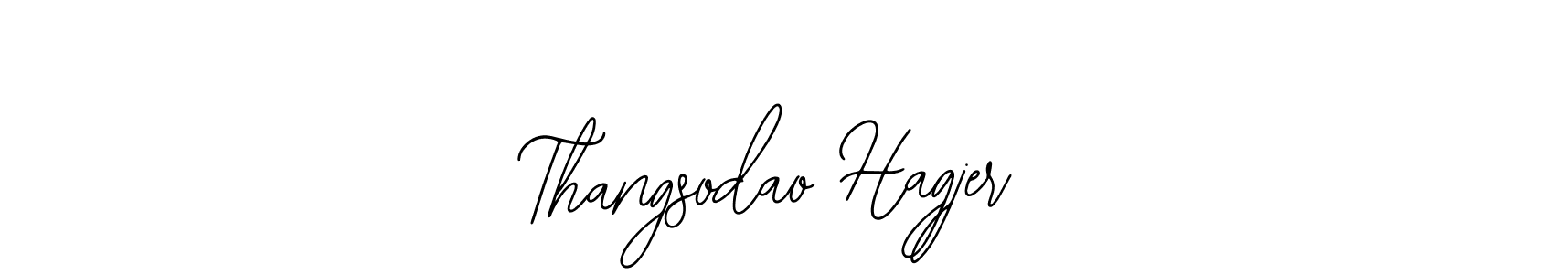 This is the best signature style for the Thangsodao Hagjer name. Also you like these signature font (Bearetta-2O07w). Mix name signature. Thangsodao Hagjer signature style 12 images and pictures png