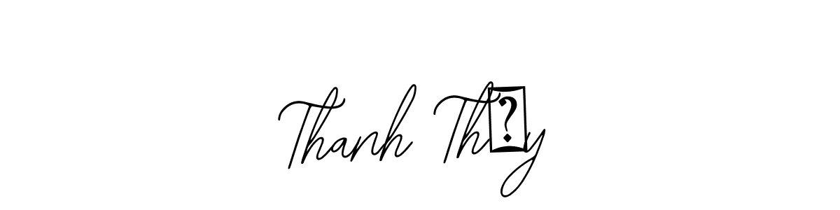 Once you've used our free online signature maker to create your best signature Bearetta-2O07w style, it's time to enjoy all of the benefits that Thanh Thủy name signing documents. Thanh Thủy signature style 12 images and pictures png