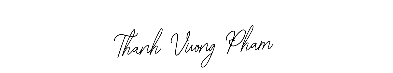 Create a beautiful signature design for name Thanh Vuong Pham. With this signature (Bearetta-2O07w) fonts, you can make a handwritten signature for free. Thanh Vuong Pham signature style 12 images and pictures png