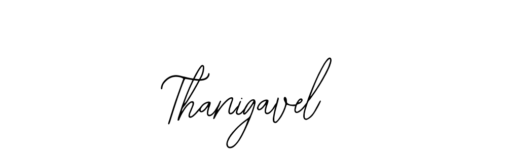 You should practise on your own different ways (Bearetta-2O07w) to write your name (Thanigavel) in signature. don't let someone else do it for you. Thanigavel signature style 12 images and pictures png