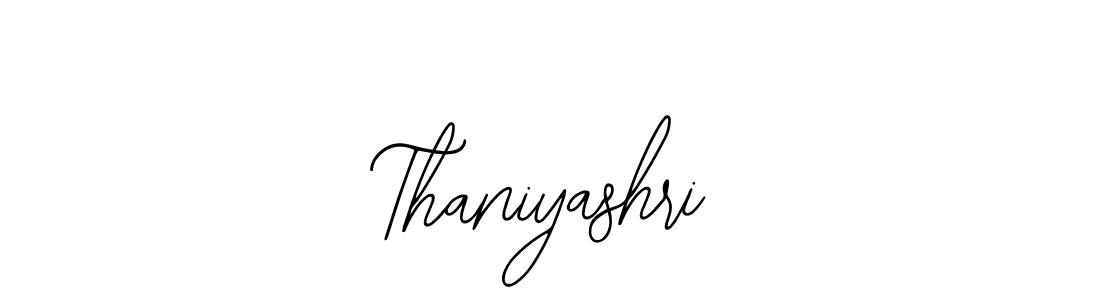 Use a signature maker to create a handwritten signature online. With this signature software, you can design (Bearetta-2O07w) your own signature for name Thaniyashri. Thaniyashri signature style 12 images and pictures png