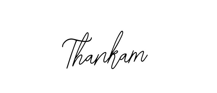 Thankam stylish signature style. Best Handwritten Sign (Bearetta-2O07w) for my name. Handwritten Signature Collection Ideas for my name Thankam. Thankam signature style 12 images and pictures png