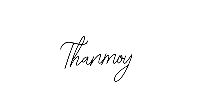 Make a beautiful signature design for name Thanmoy. With this signature (Bearetta-2O07w) style, you can create a handwritten signature for free. Thanmoy signature style 12 images and pictures png