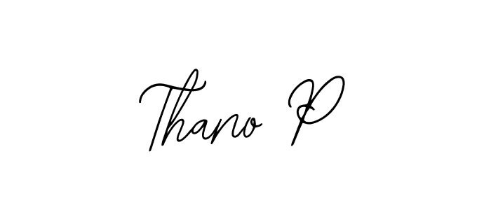 Best and Professional Signature Style for Thano P. Bearetta-2O07w Best Signature Style Collection. Thano P signature style 12 images and pictures png