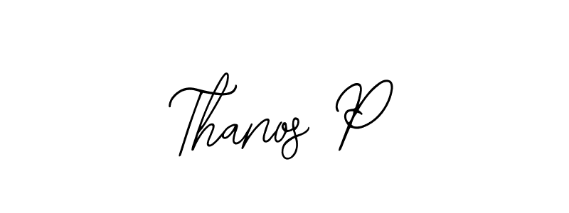 Thanos P stylish signature style. Best Handwritten Sign (Bearetta-2O07w) for my name. Handwritten Signature Collection Ideas for my name Thanos P. Thanos P signature style 12 images and pictures png