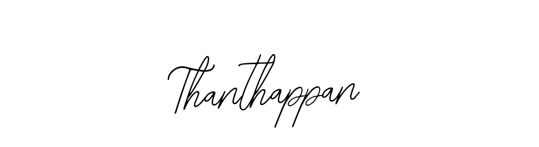 Similarly Bearetta-2O07w is the best handwritten signature design. Signature creator online .You can use it as an online autograph creator for name Thanthappan. Thanthappan signature style 12 images and pictures png