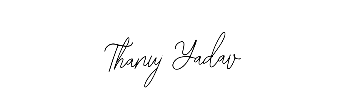 Once you've used our free online signature maker to create your best signature Bearetta-2O07w style, it's time to enjoy all of the benefits that Thanuj Yadav name signing documents. Thanuj Yadav signature style 12 images and pictures png