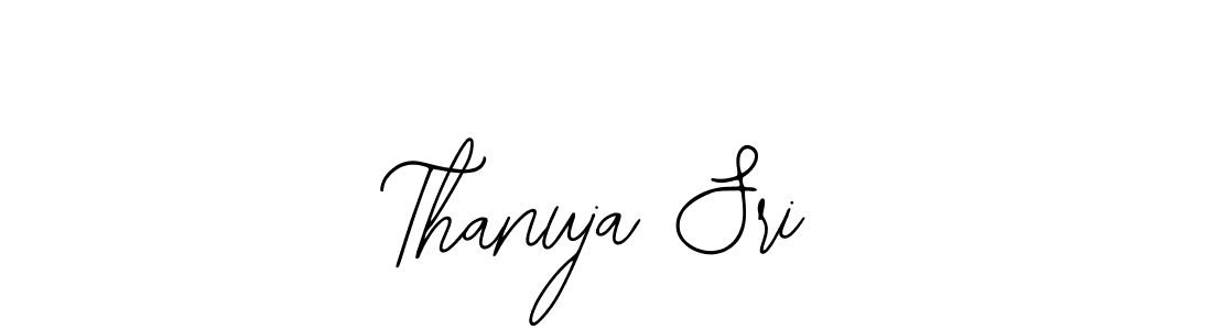 Create a beautiful signature design for name Thanuja Sri. With this signature (Bearetta-2O07w) fonts, you can make a handwritten signature for free. Thanuja Sri signature style 12 images and pictures png