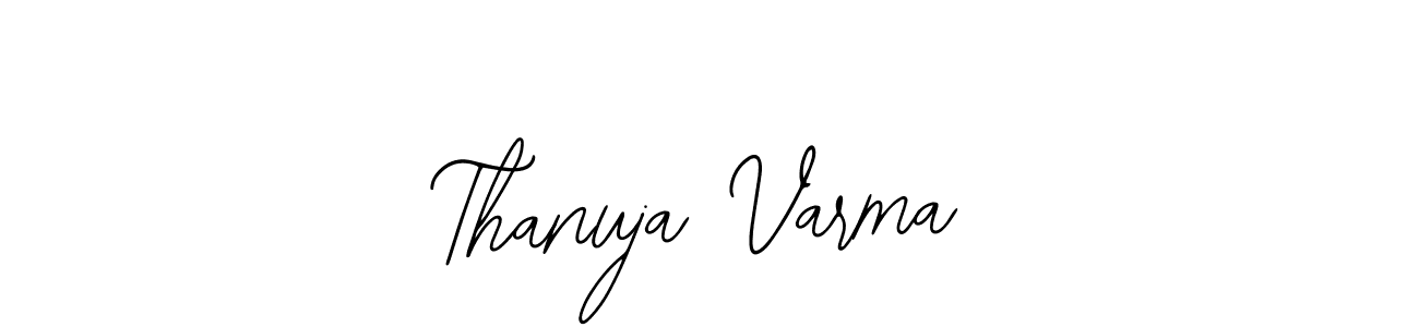It looks lik you need a new signature style for name Thanuja Varma. Design unique handwritten (Bearetta-2O07w) signature with our free signature maker in just a few clicks. Thanuja Varma signature style 12 images and pictures png