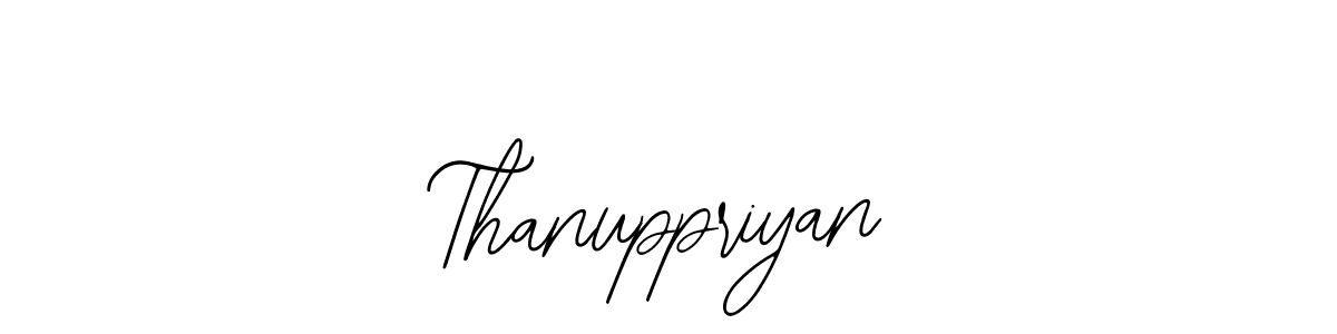 You should practise on your own different ways (Bearetta-2O07w) to write your name (Thanuppriyan) in signature. don't let someone else do it for you. Thanuppriyan signature style 12 images and pictures png