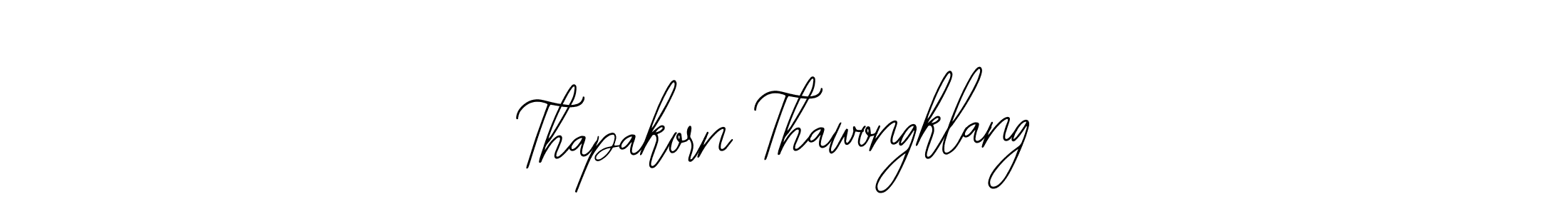 Thapakorn Thawongklang stylish signature style. Best Handwritten Sign (Bearetta-2O07w) for my name. Handwritten Signature Collection Ideas for my name Thapakorn Thawongklang. Thapakorn Thawongklang signature style 12 images and pictures png