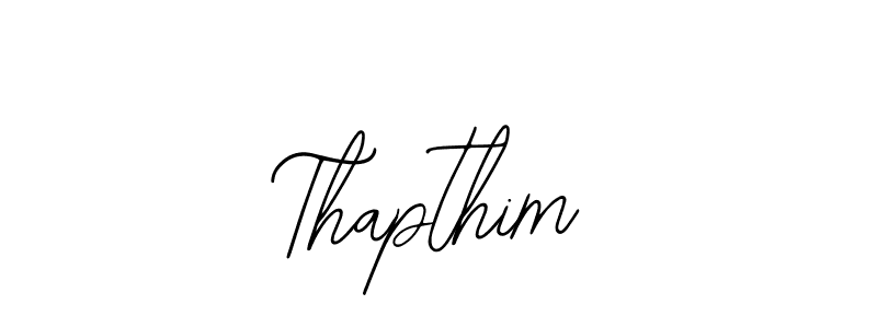 How to make Thapthim signature? Bearetta-2O07w is a professional autograph style. Create handwritten signature for Thapthim name. Thapthim signature style 12 images and pictures png